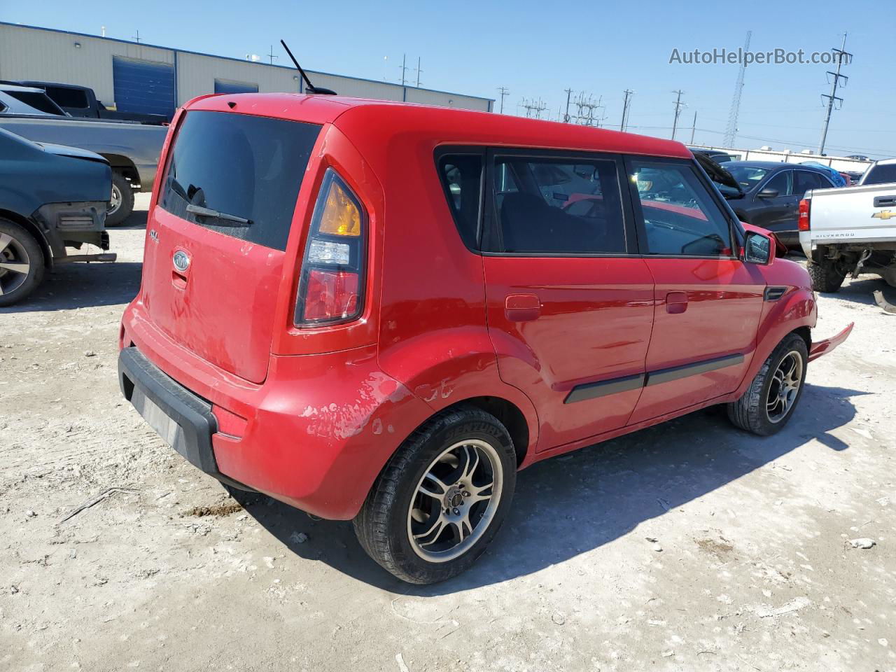 2010 Kia Soul + Red vin: KNDJT2A22A7159750