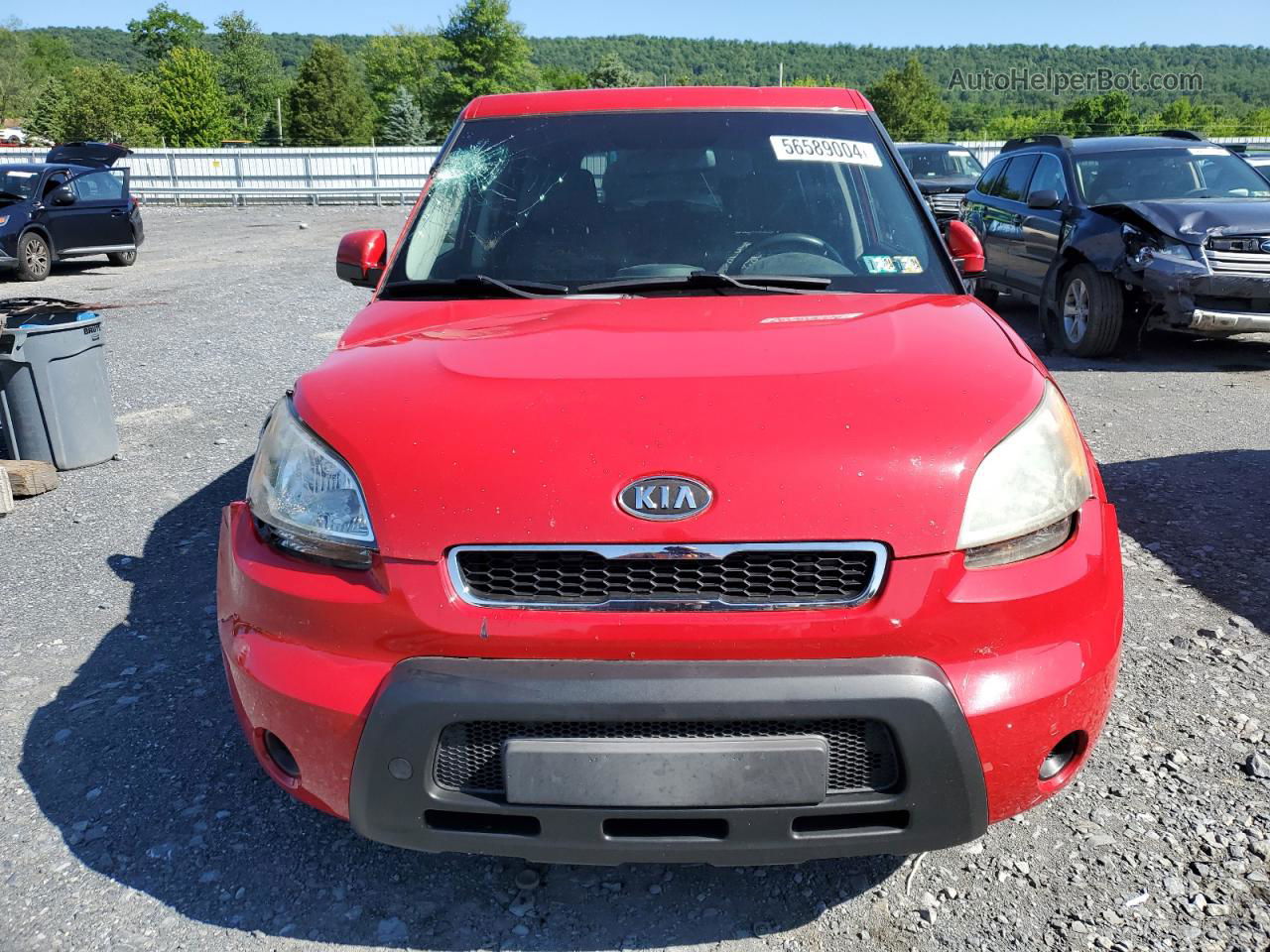 2010 Kia Soul + Красный vin: KNDJT2A23A7039231