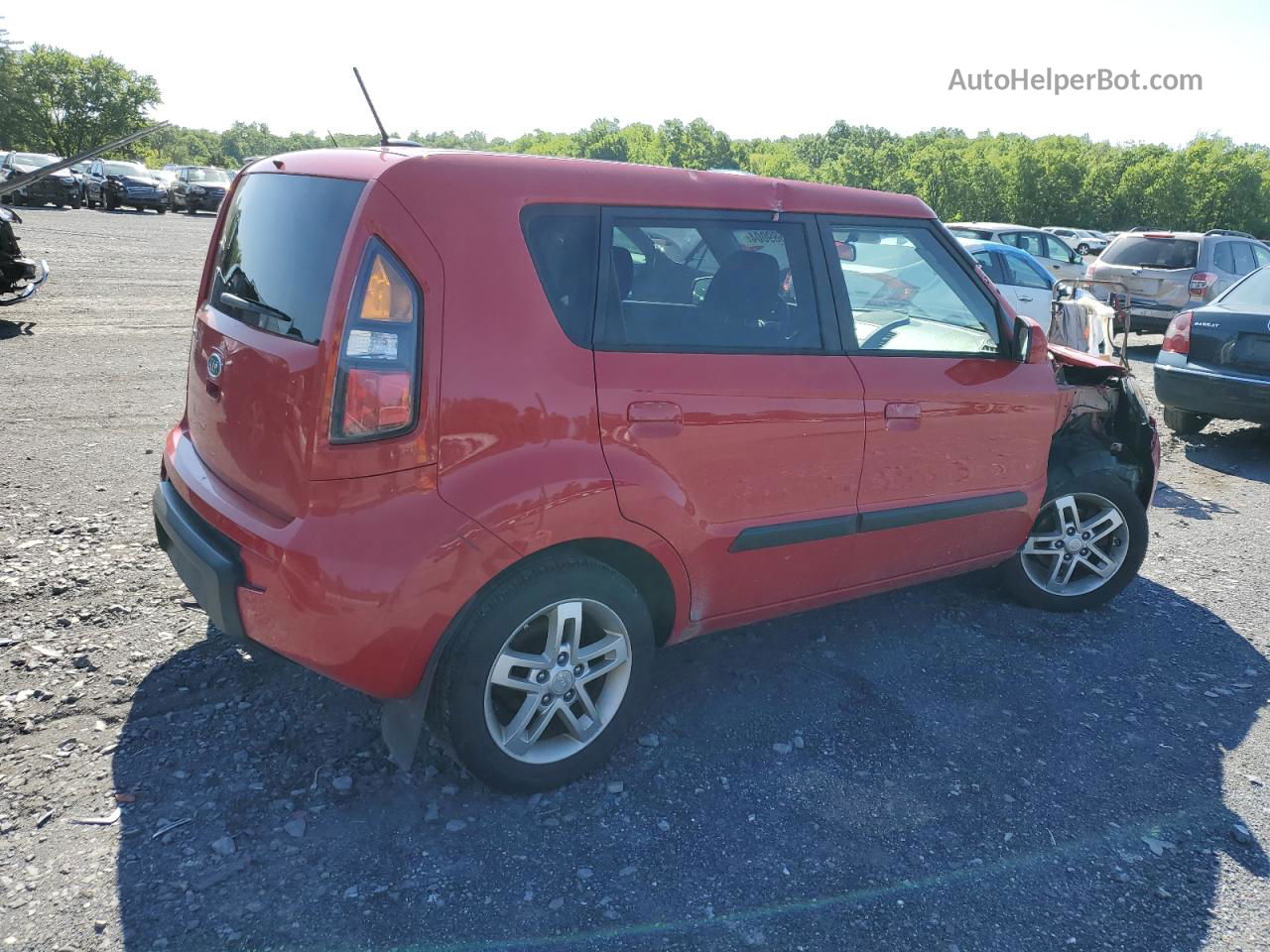 2010 Kia Soul + Красный vin: KNDJT2A23A7039231