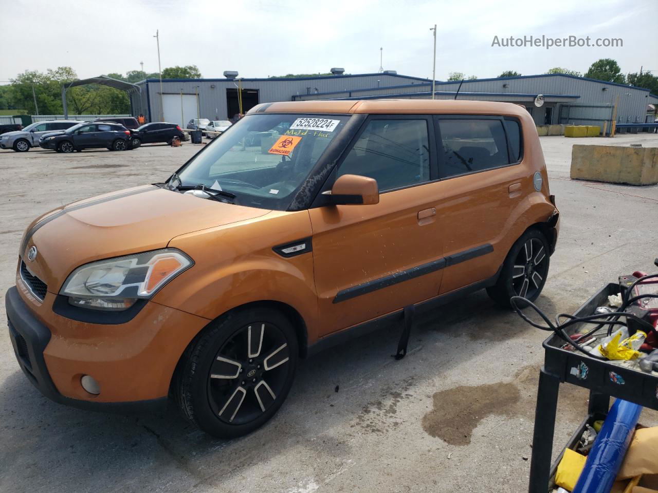 2010 Kia Soul + Orange vin: KNDJT2A23A7108449