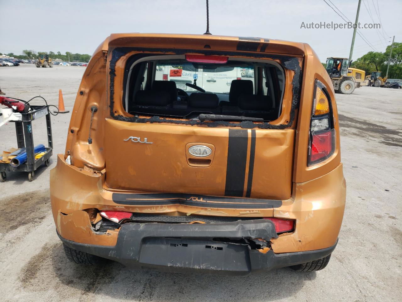 2010 Kia Soul + Orange vin: KNDJT2A23A7108449