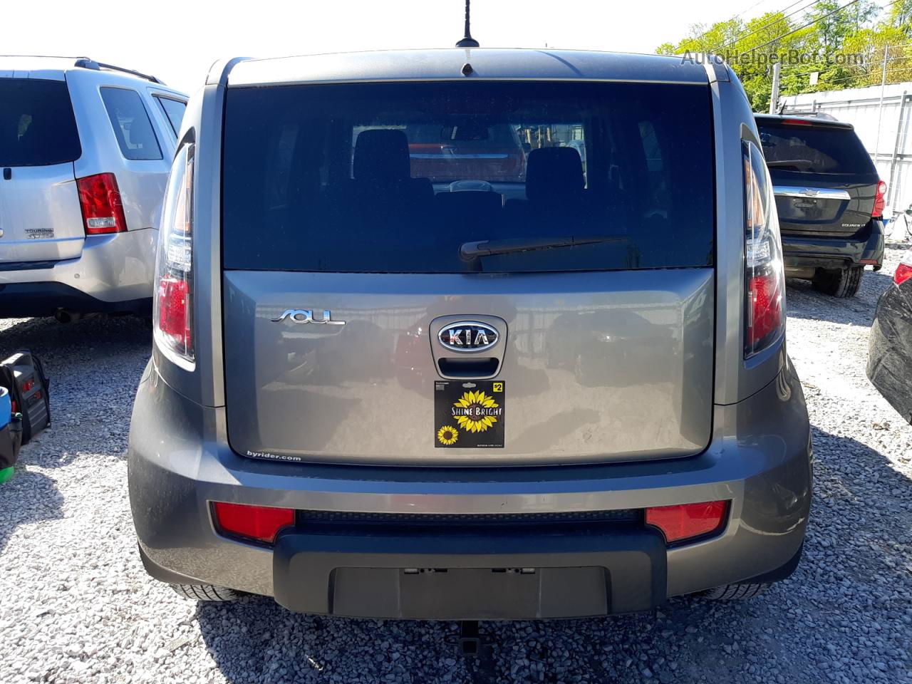 2010 Kia Soul + Gray vin: KNDJT2A23A7124375