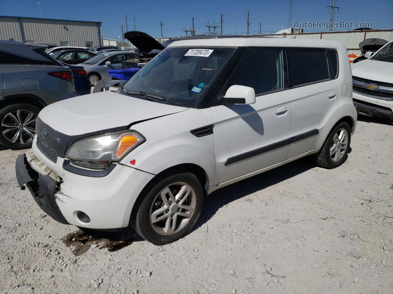 2010 Kia Soul + Silver vin: KNDJT2A23A7162012