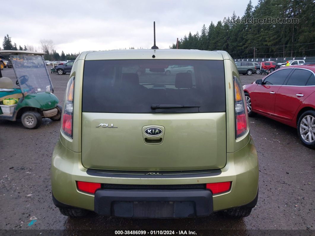 2010 Kia Soul ! Green vin: KNDJT2A23A7179697