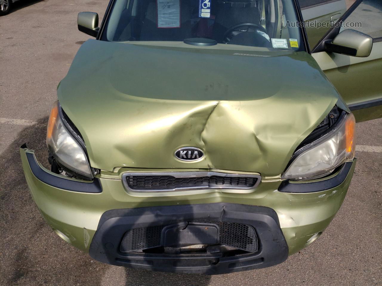 2010 Kia Soul + Green vin: KNDJT2A24A7159104