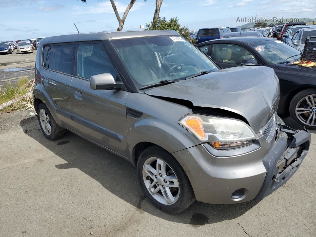 2010 Kia Soul + Gray vin: KNDJT2A24A7163170