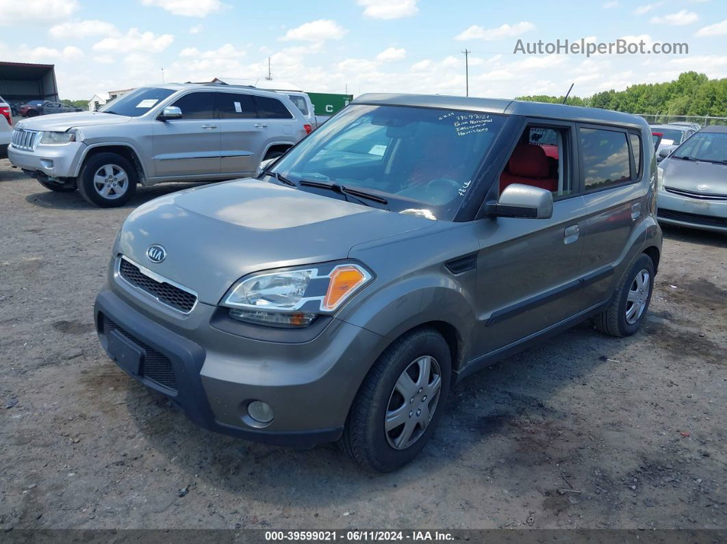 2010 Kia Soul Sport Gray vin: KNDJT2A25A7047556