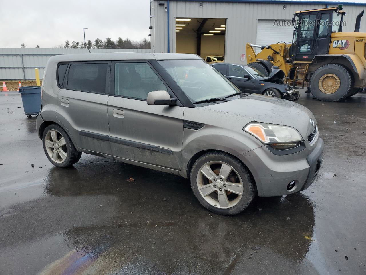 2010 Kia Soul + Gray vin: KNDJT2A25A7061716