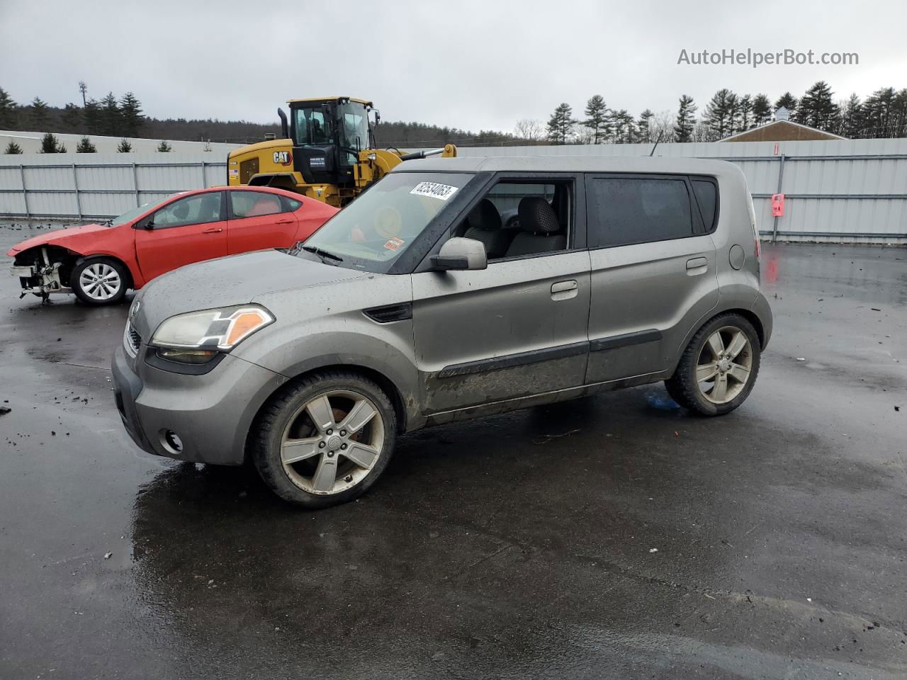 2010 Kia Soul + Серый vin: KNDJT2A25A7061716