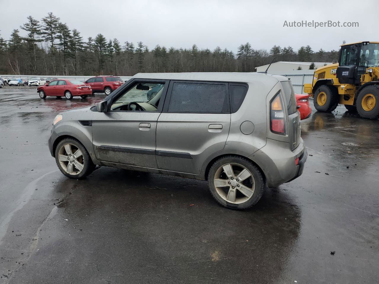 2010 Kia Soul + Серый vin: KNDJT2A25A7061716