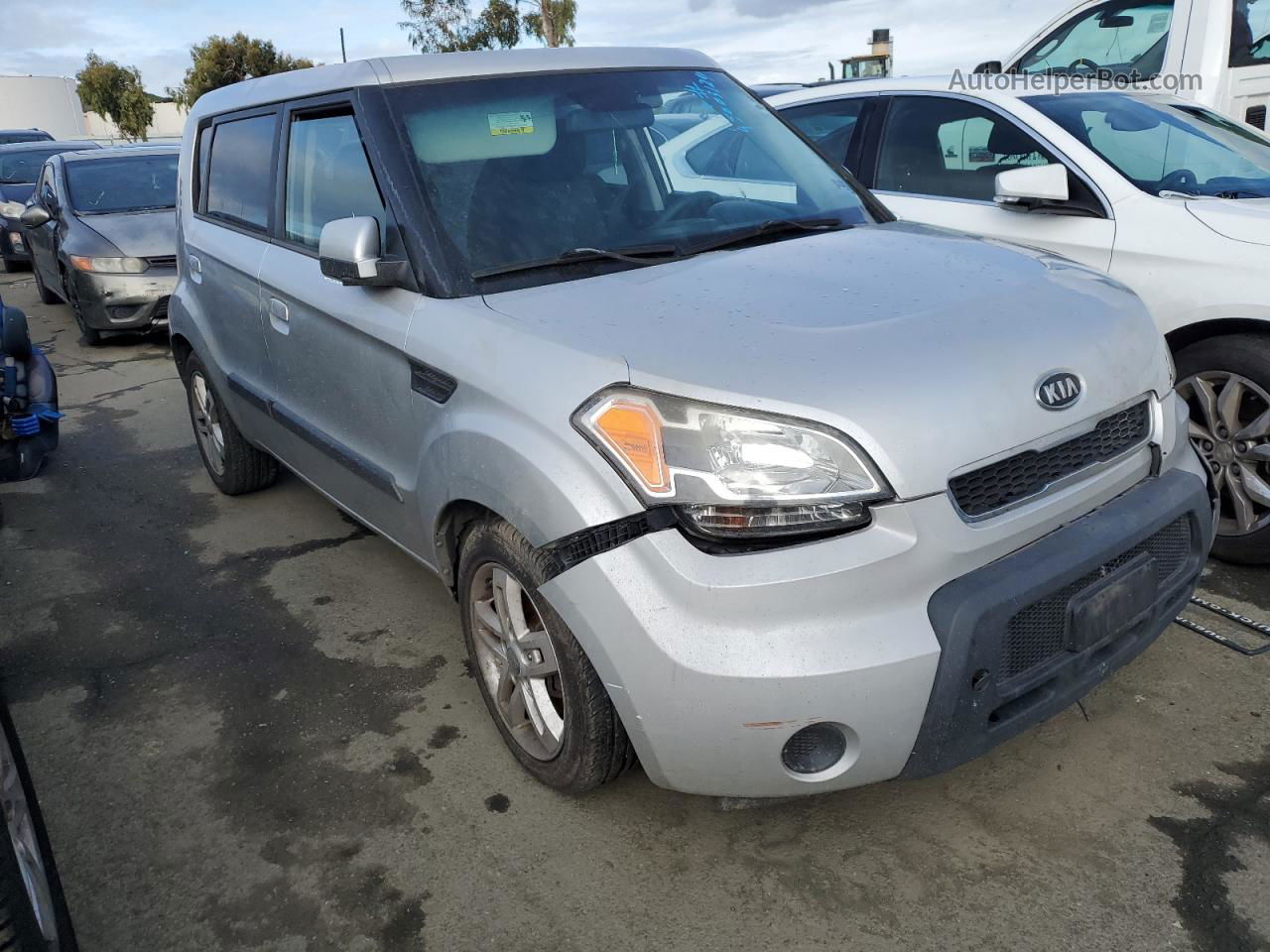 2010 Kia Soul + Gray vin: KNDJT2A25A7089211