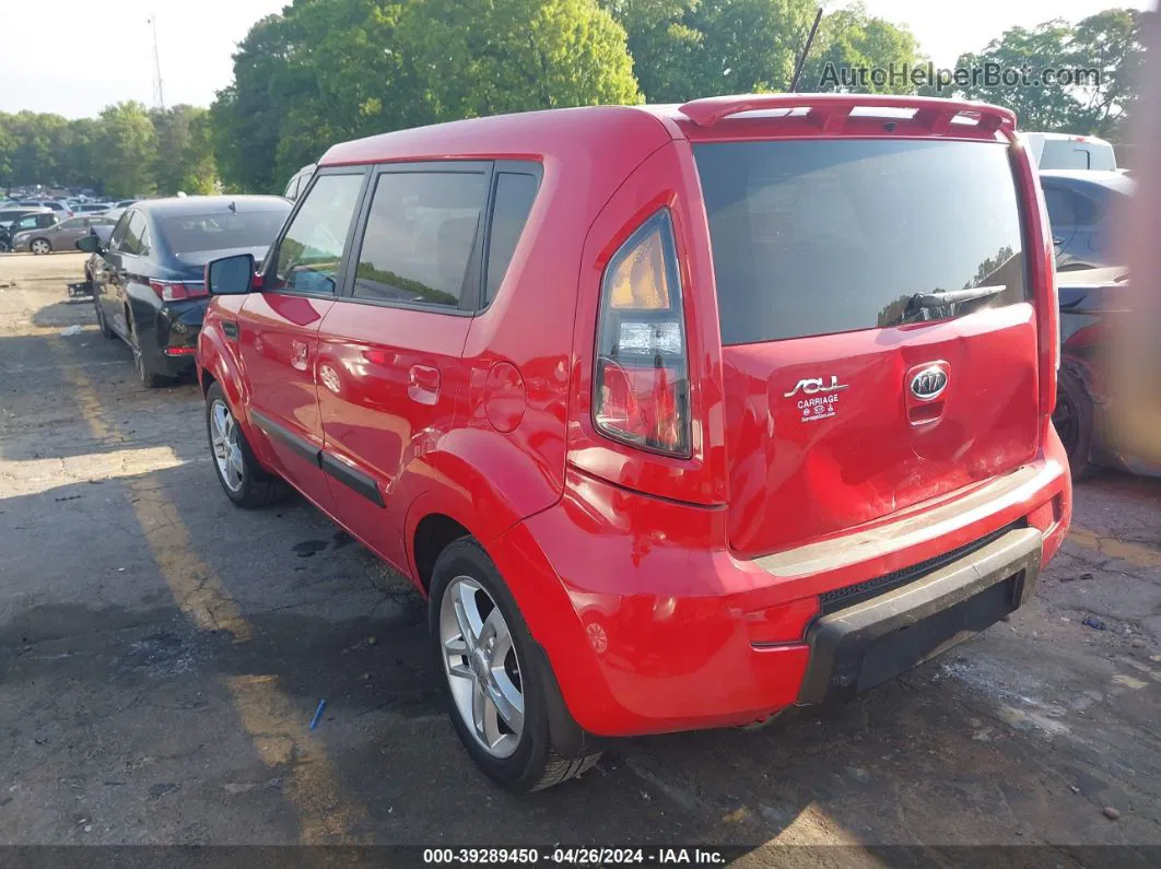 2010 Kia Soul + Red vin: KNDJT2A25A7107867