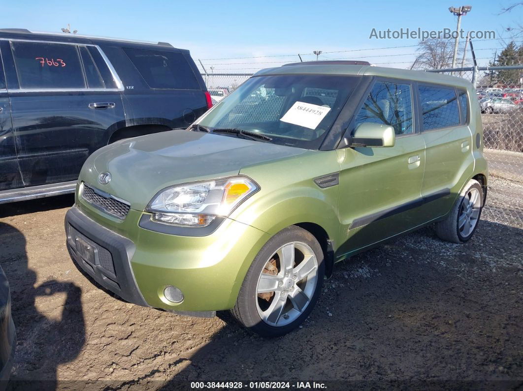 2010 Kia Soul ! Green vin: KNDJT2A25A7125558