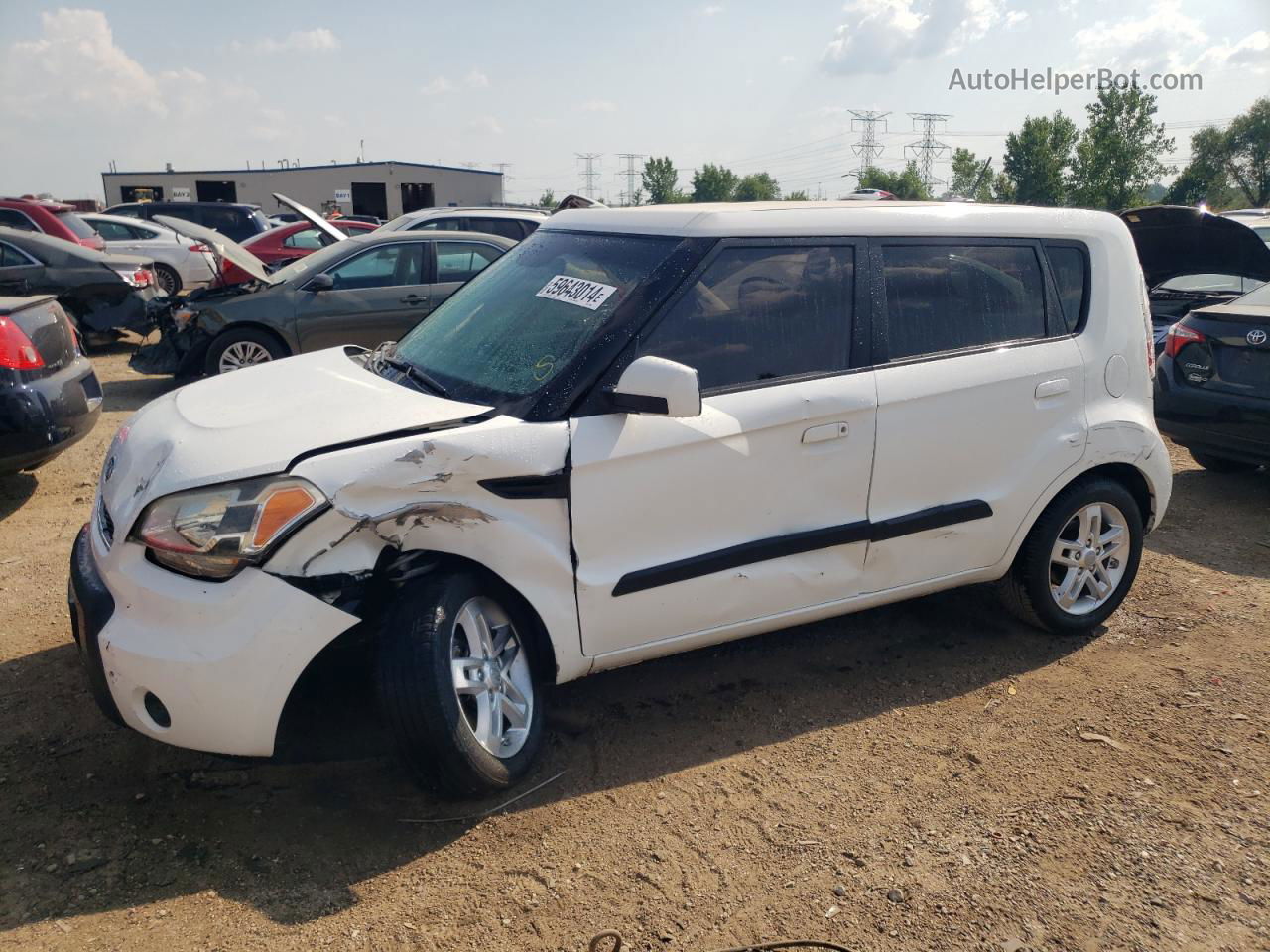 2010 Kia Soul + Белый vin: KNDJT2A25A7179538