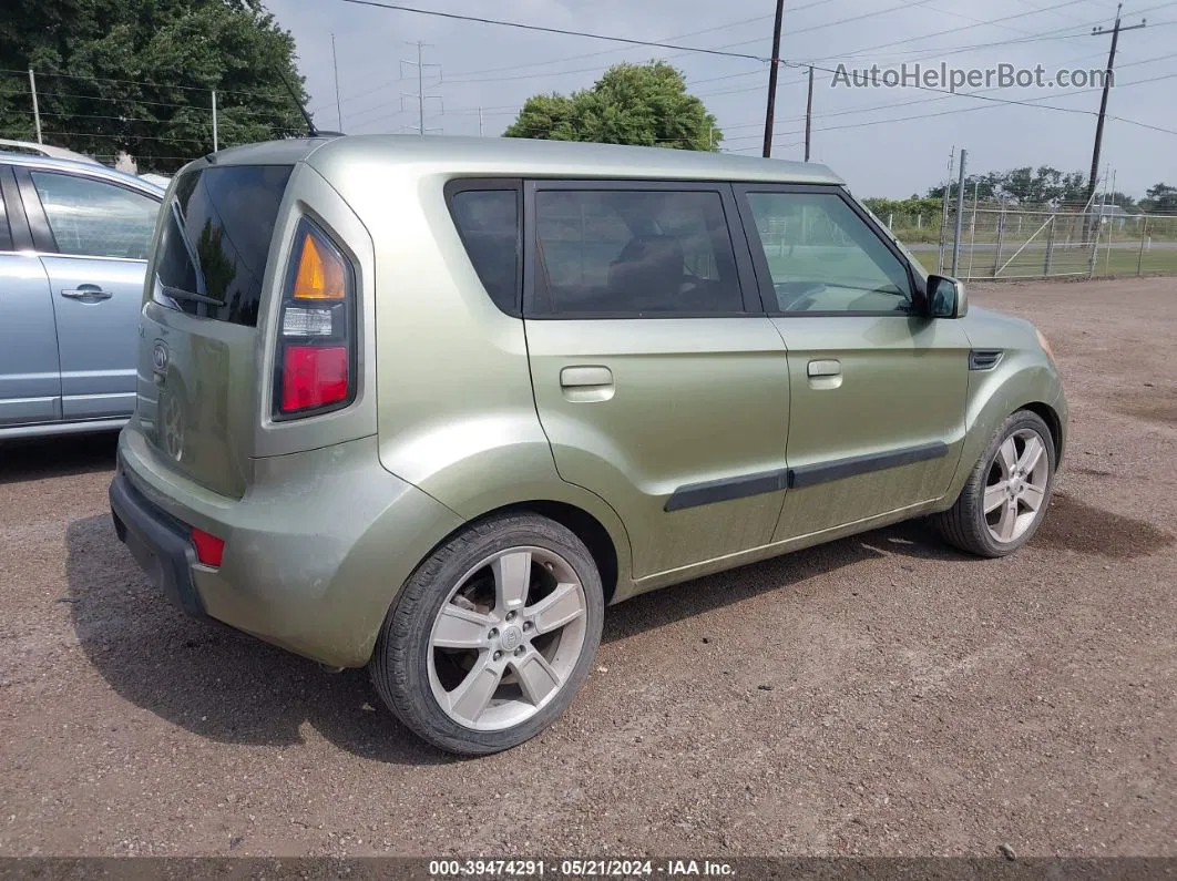 2010 Kia Soul ! Зеленый vin: KNDJT2A26A7043810