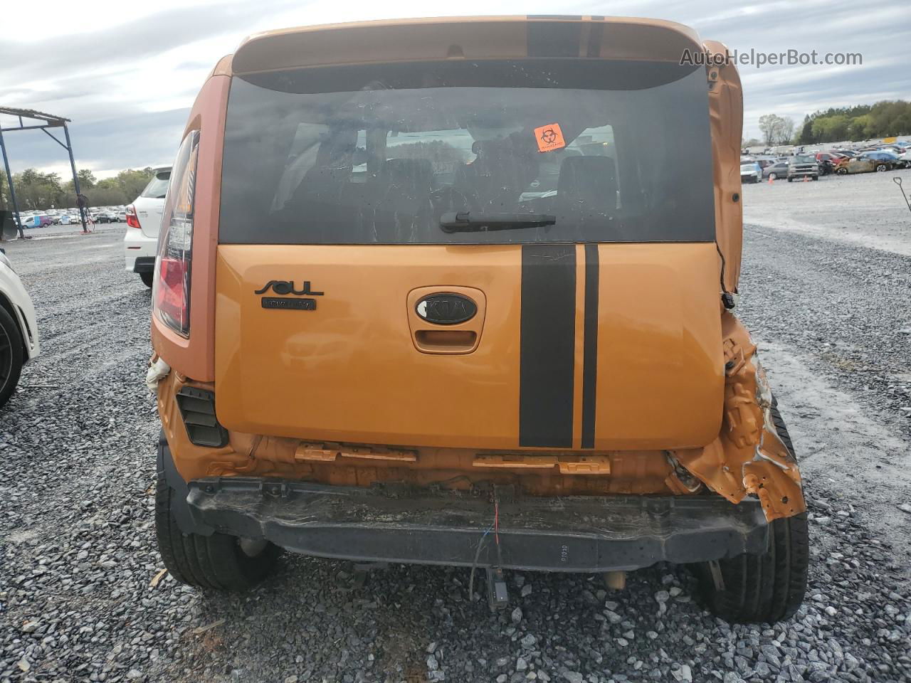 2010 Kia Soul + Orange vin: KNDJT2A26A7112429