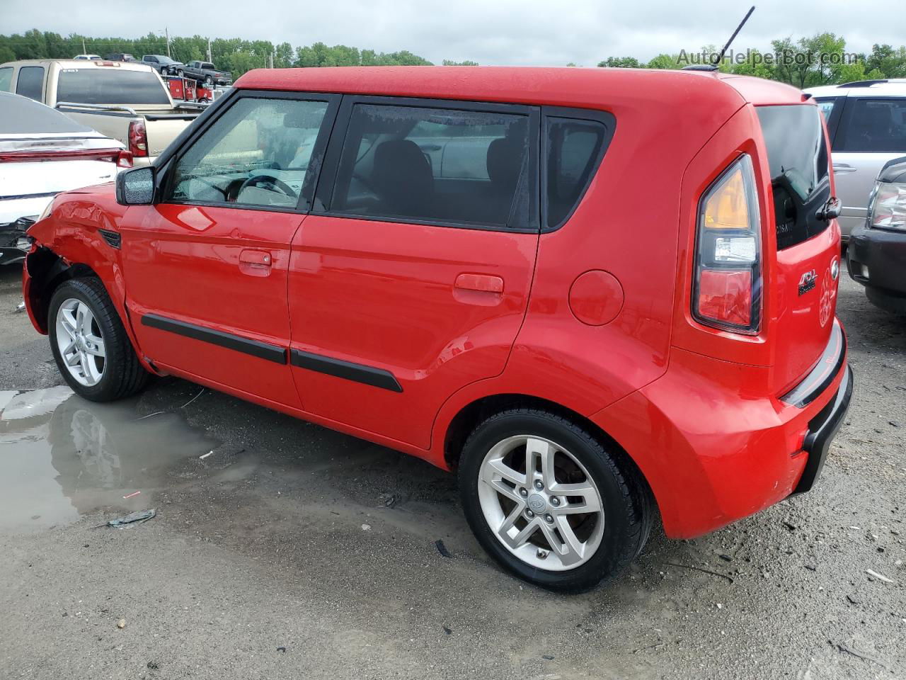 2010 Kia Soul + Red vin: KNDJT2A26A7177278