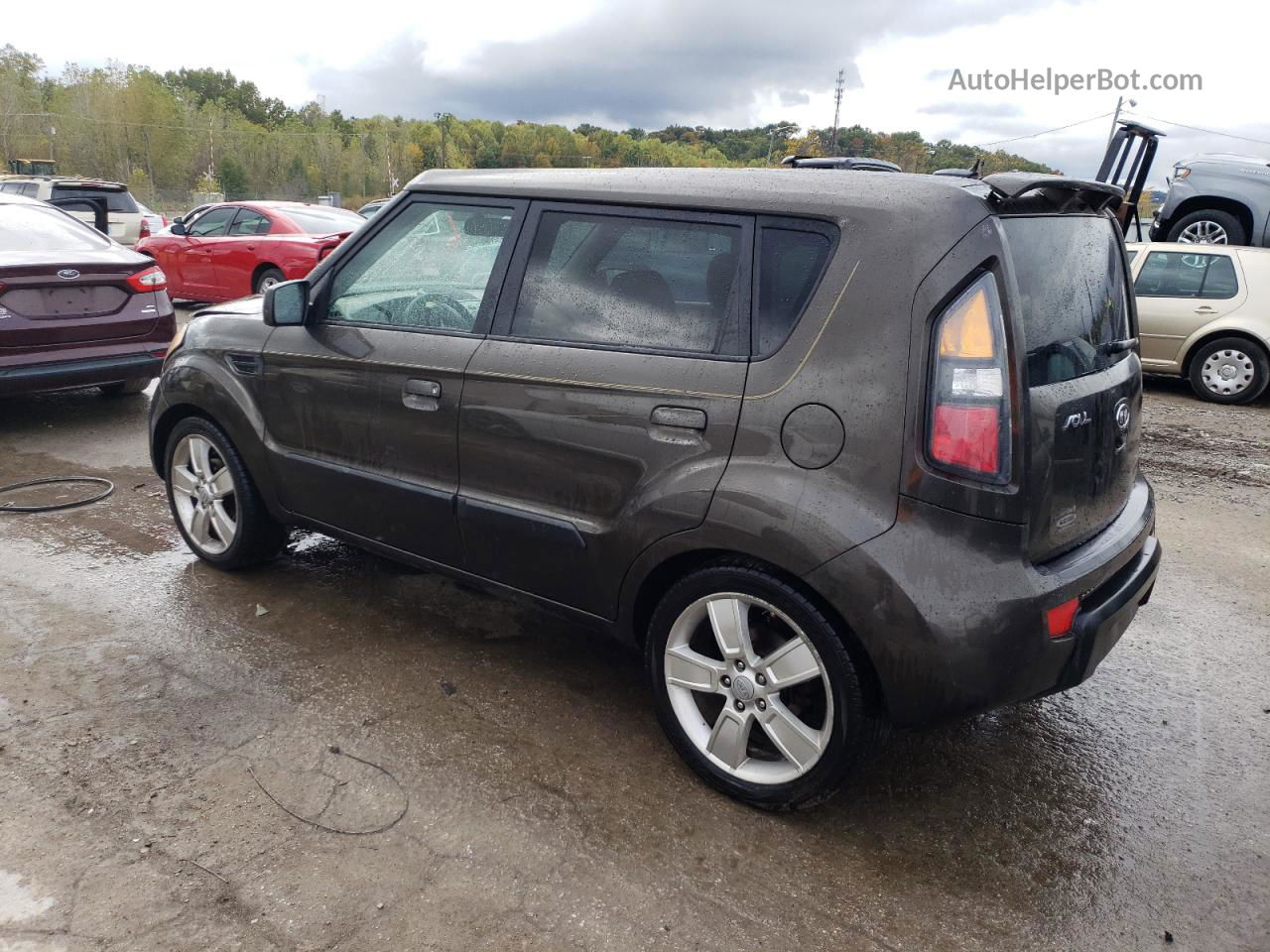 2010 Kia Soul + Серый vin: KNDJT2A26A7177636