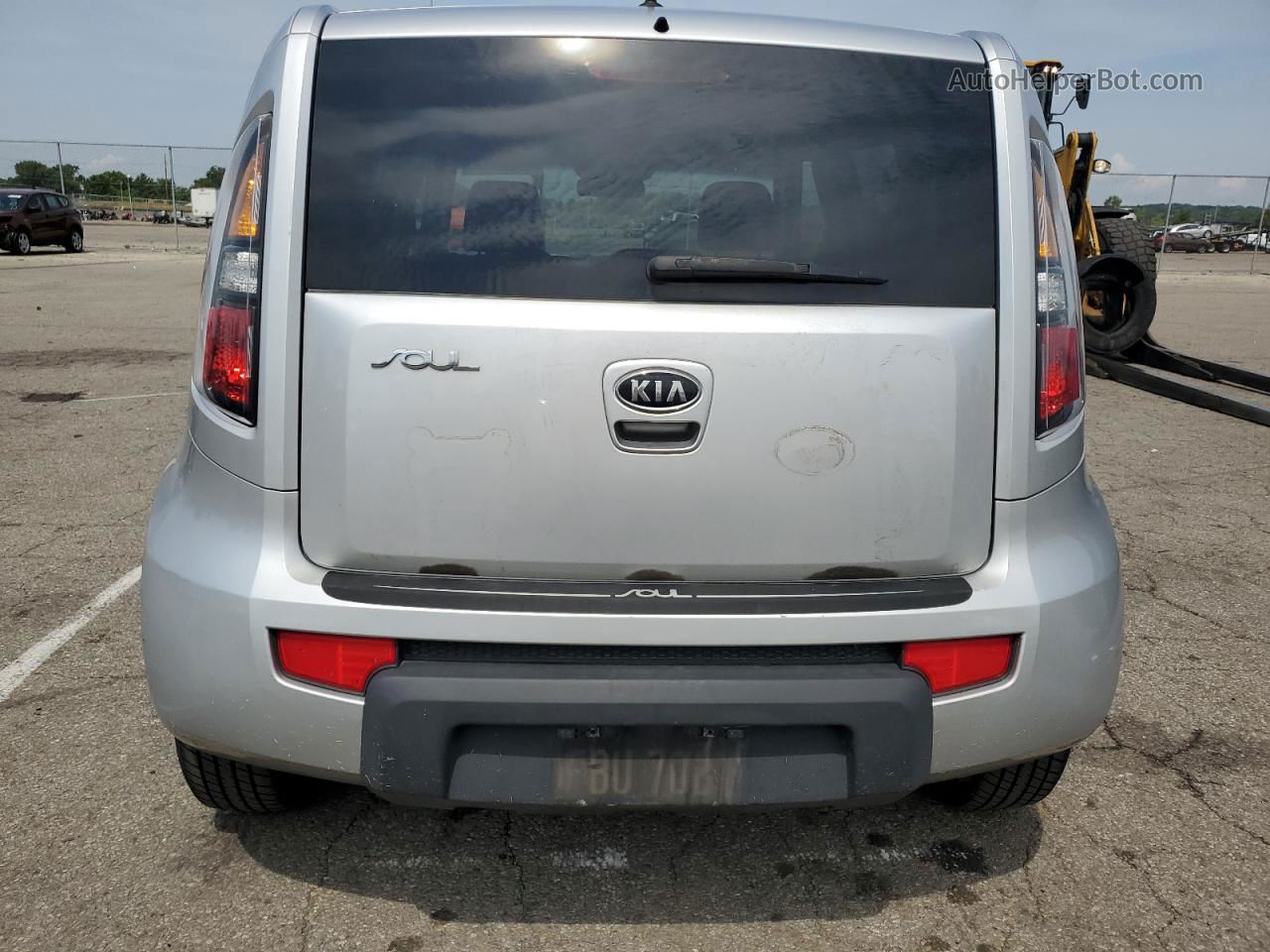 2010 Kia Soul + Серебряный vin: KNDJT2A26A7702968