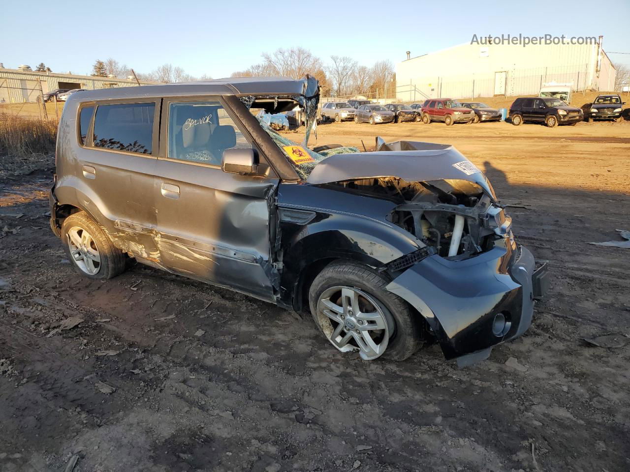 2010 Kia Soul + Silver vin: KNDJT2A27A7103562