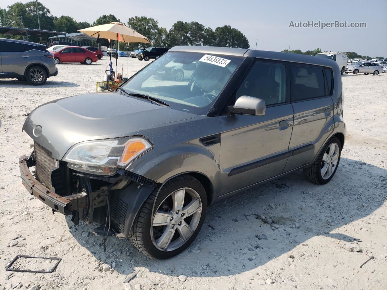 2010 Kia Soul + Gray vin: KNDJT2A27A7176799