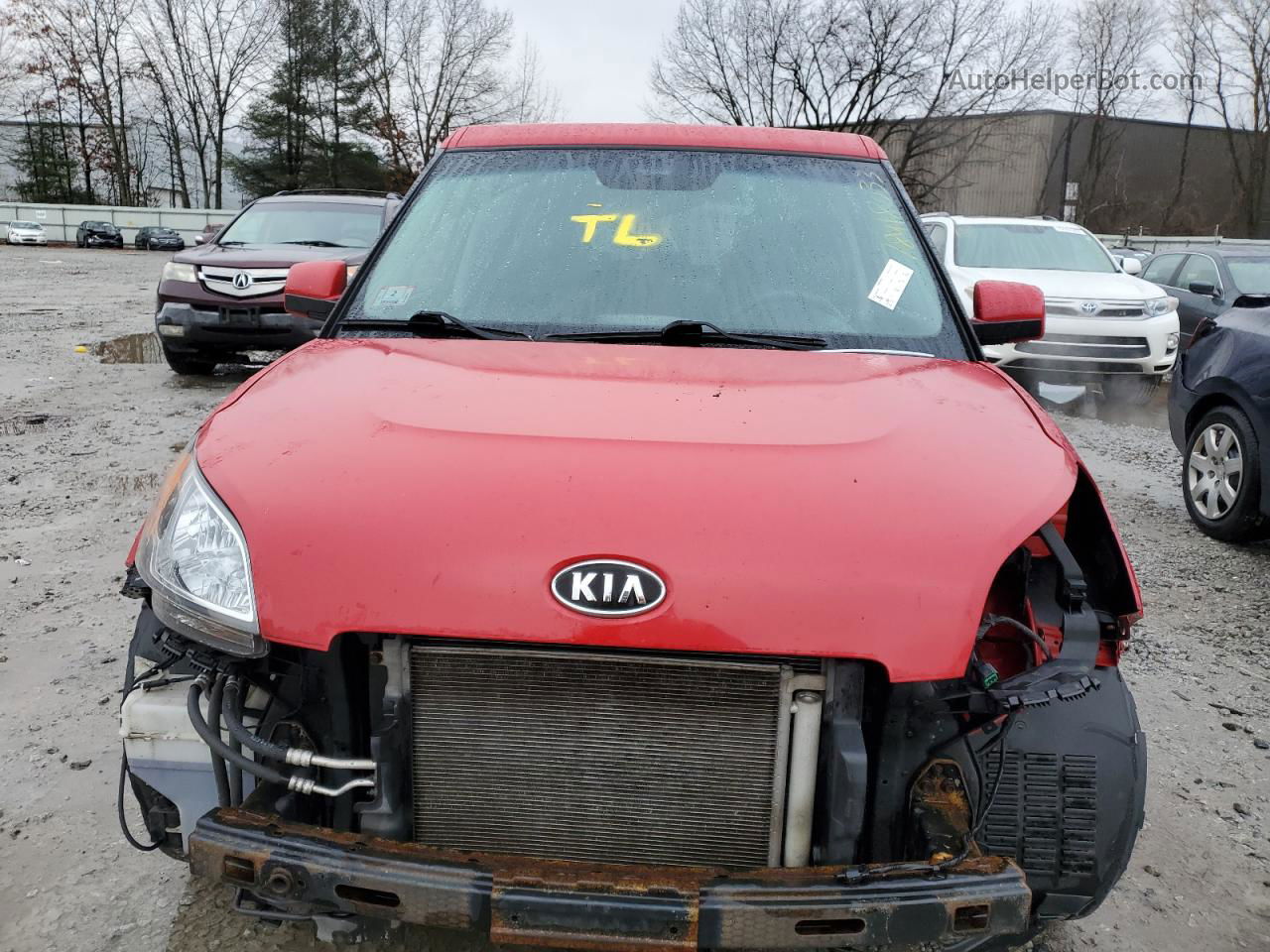 2010 Kia Soul + Red vin: KNDJT2A27A7189441