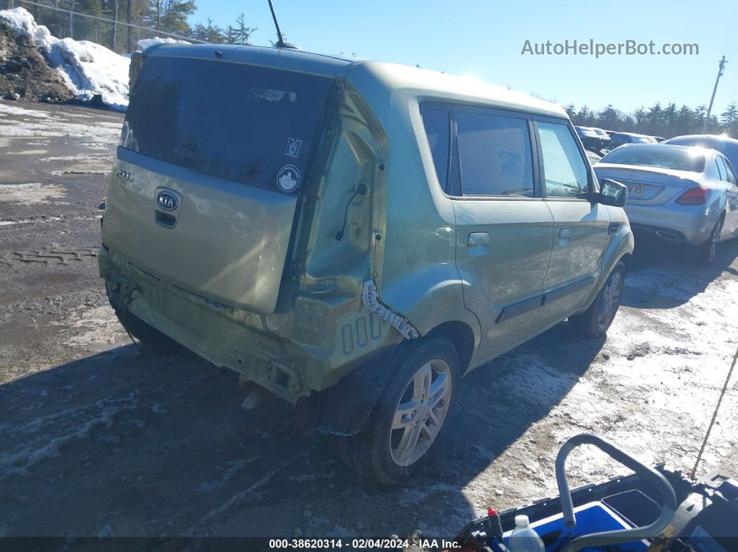 2010 Kia Soul + Green vin: KNDJT2A27A7189469