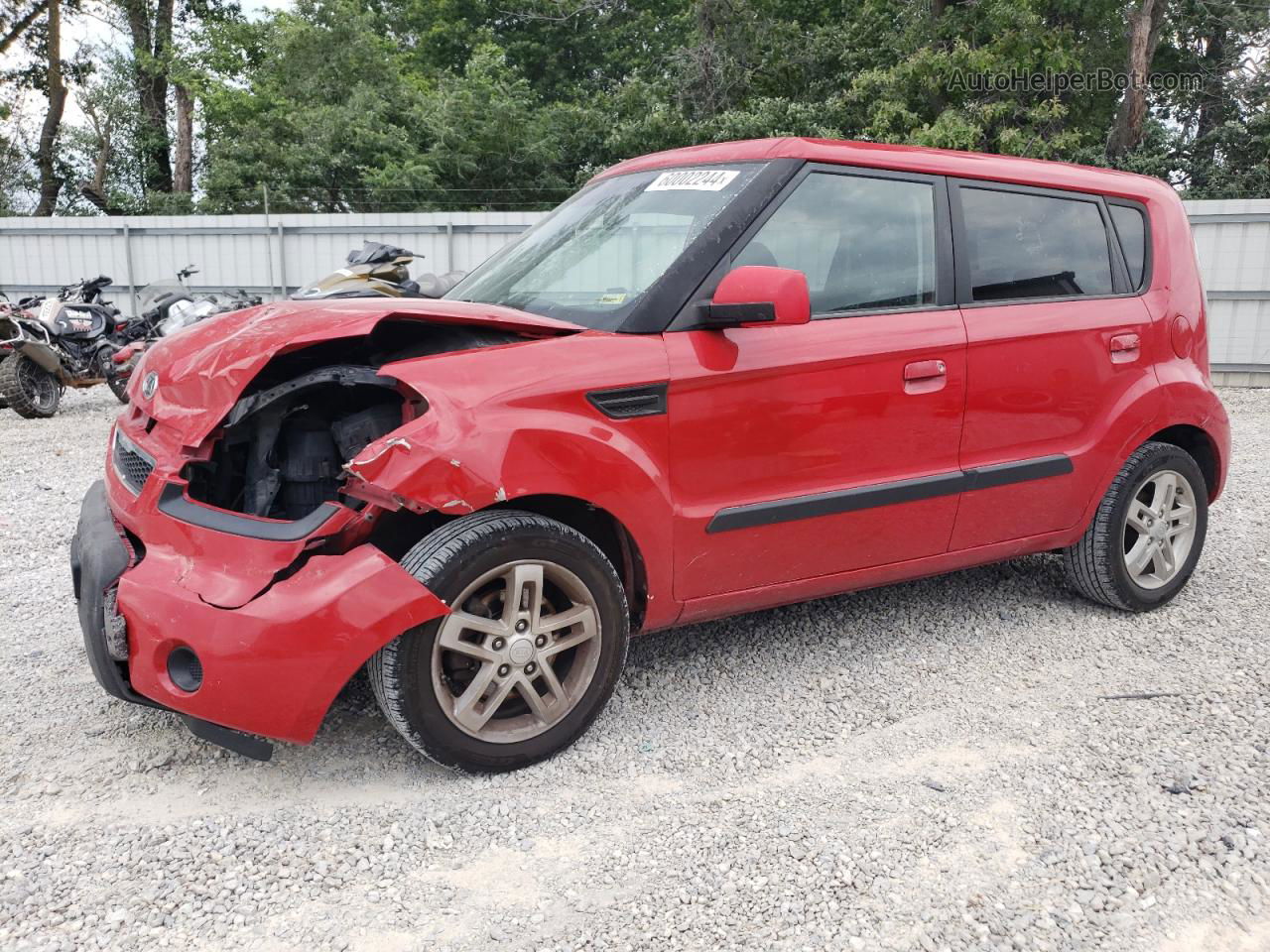 2010 Kia Soul + Red vin: KNDJT2A28A7076811