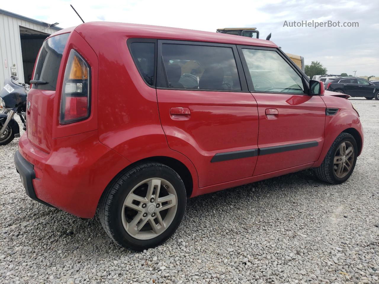 2010 Kia Soul + Red vin: KNDJT2A28A7076811