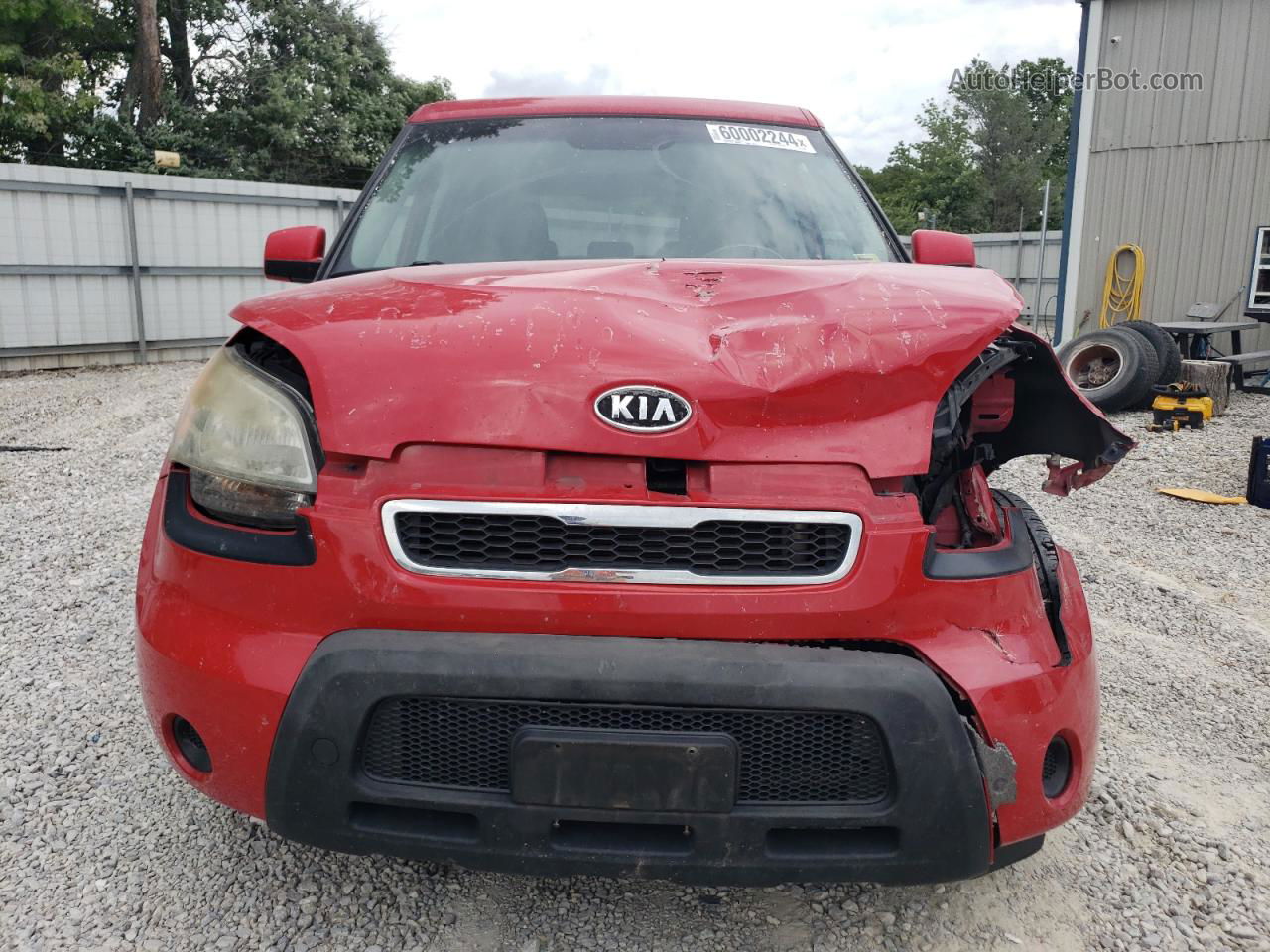 2010 Kia Soul + Red vin: KNDJT2A28A7076811