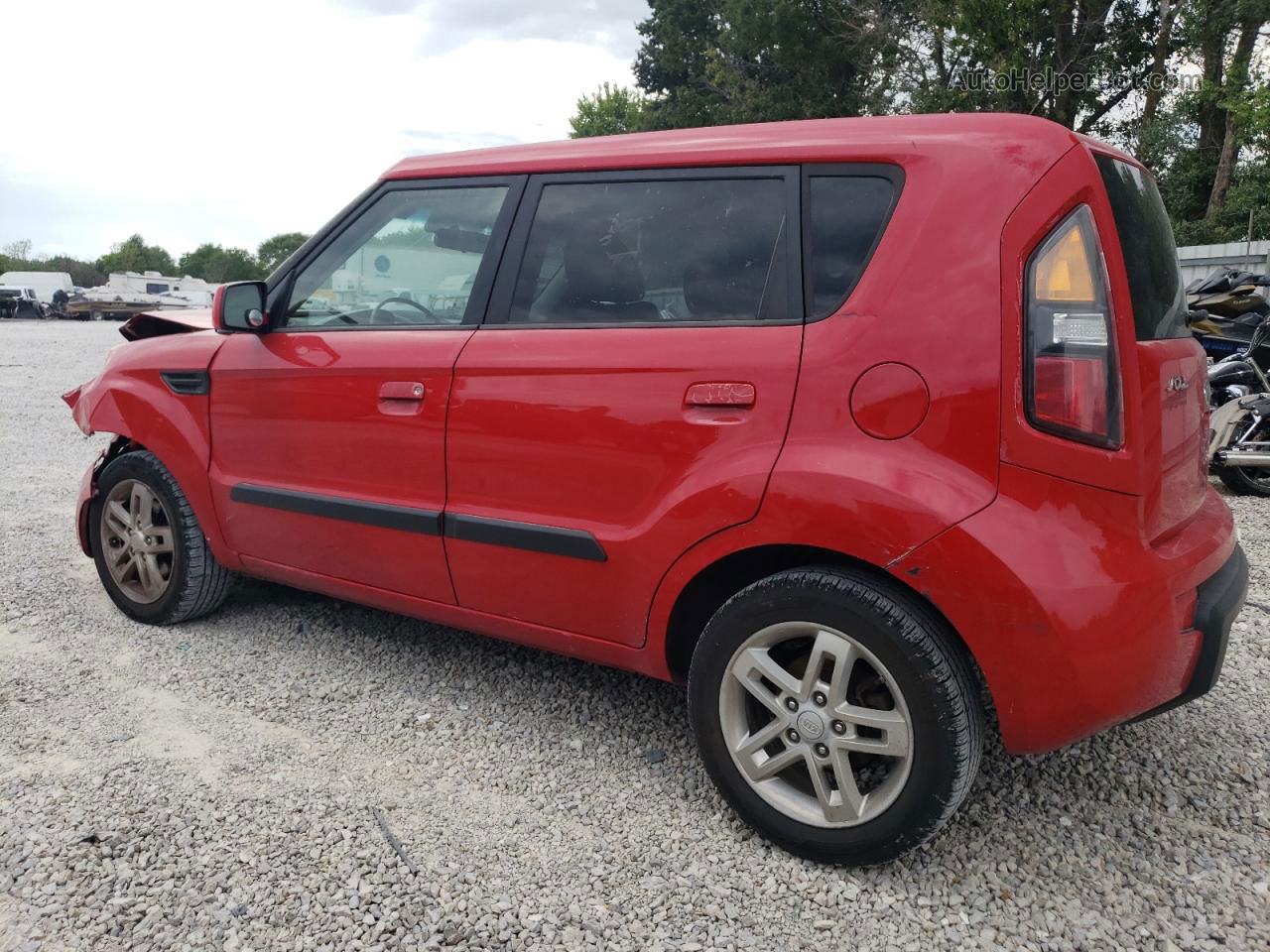 2010 Kia Soul + Red vin: KNDJT2A28A7076811