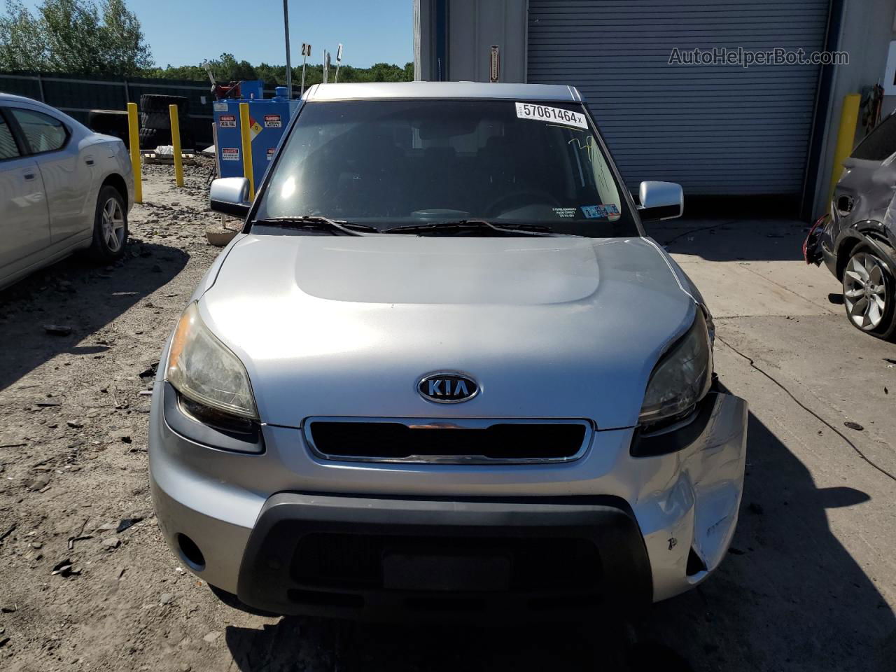 2010 Kia Soul + Silver vin: KNDJT2A28A7112349