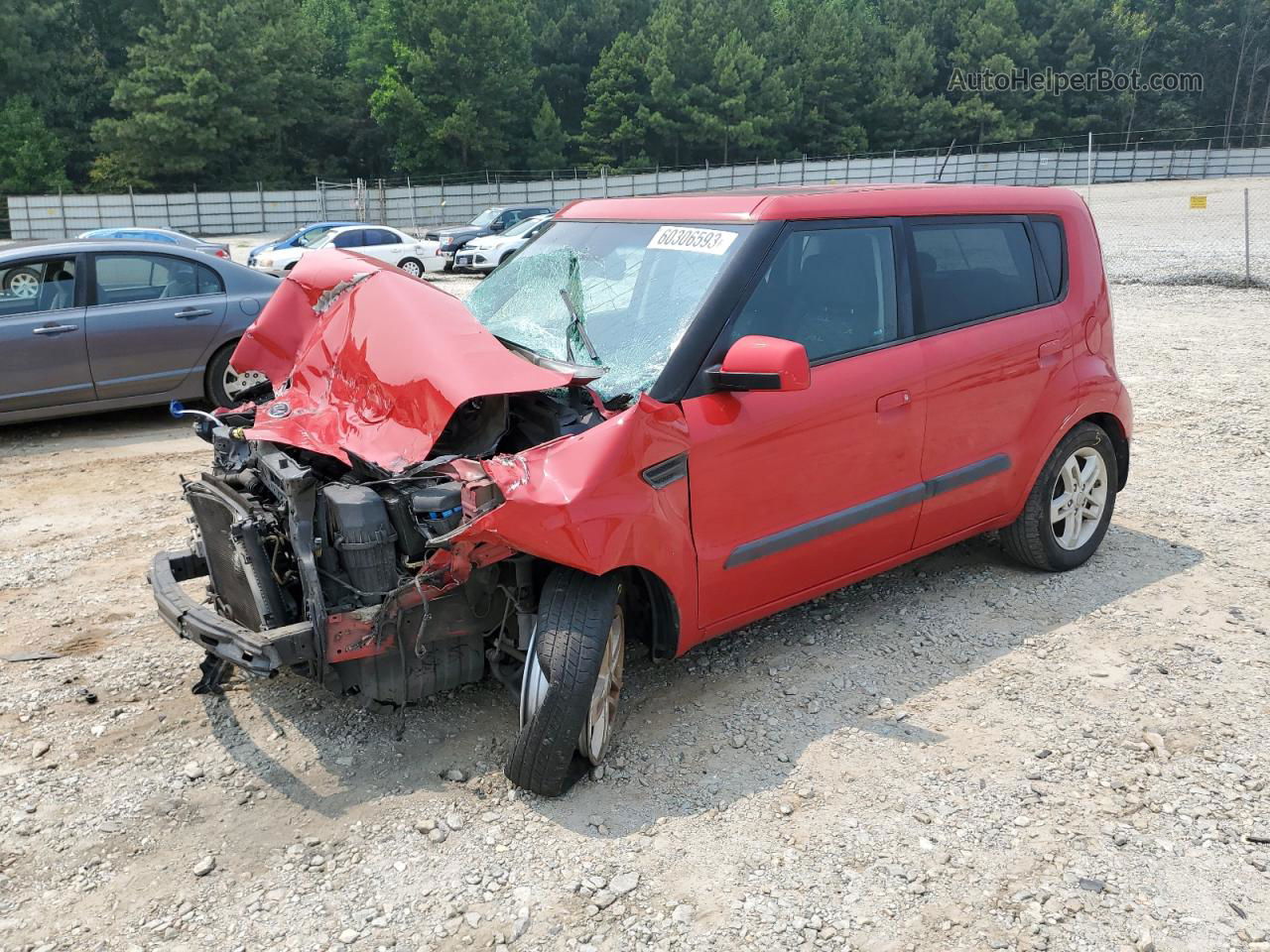 2010 Kia Soul + Red vin: KNDJT2A28A7119124