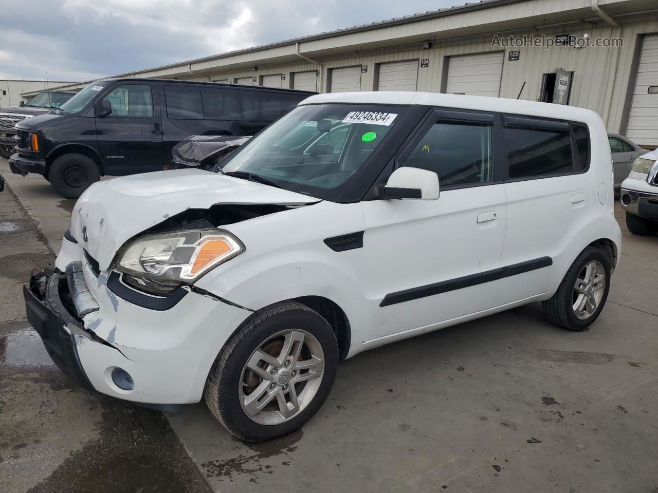 2010 Kia Soul + White vin: KNDJT2A28A7163561