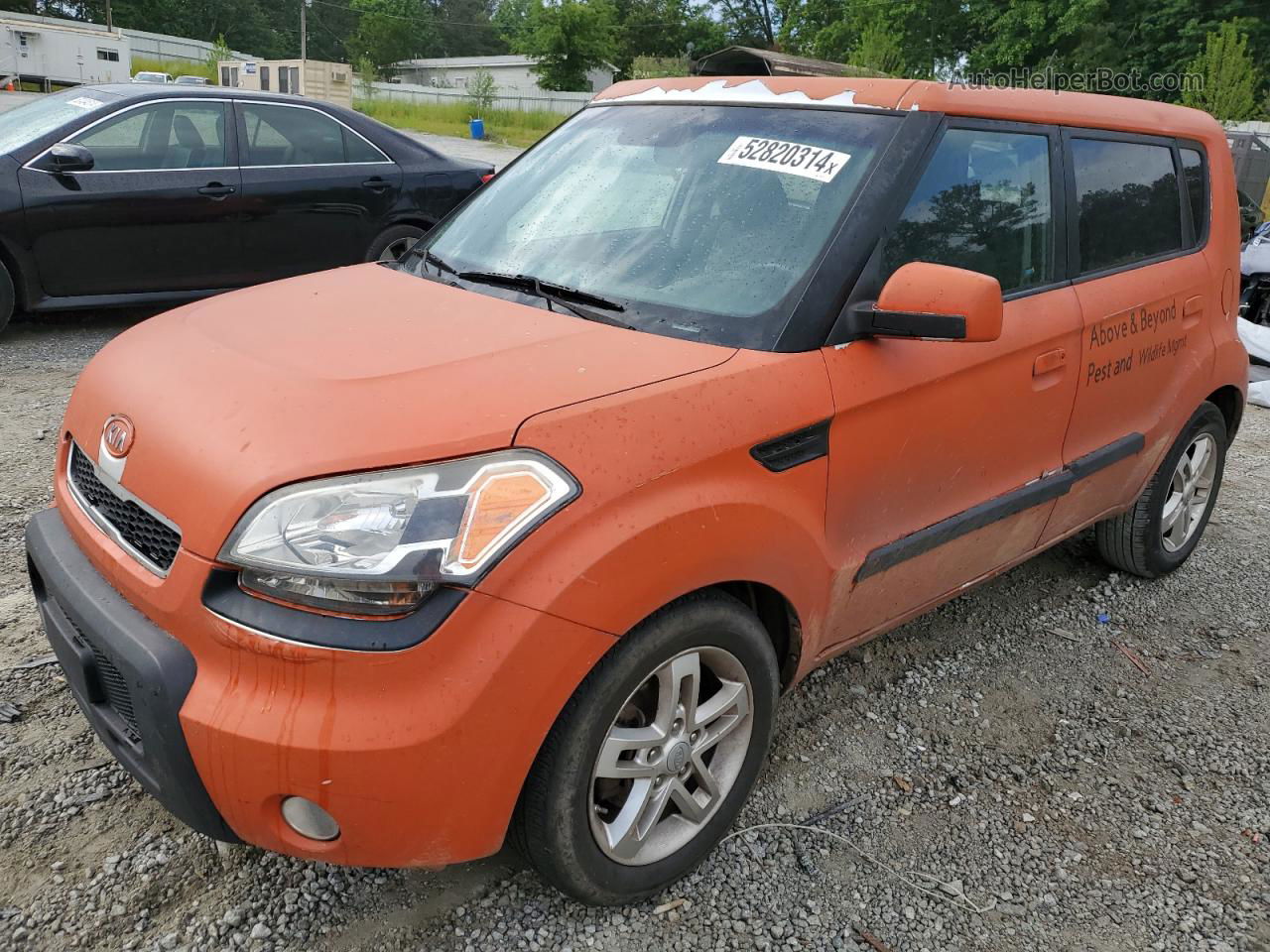 2010 Kia Soul + Orange vin: KNDJT2A28A7704172