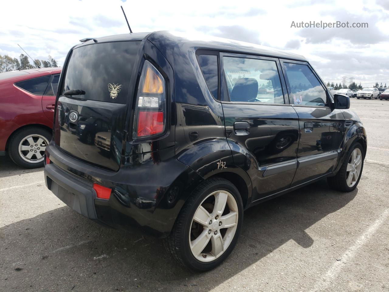 2010 Kia Soul + Черный vin: KNDJT2A29A7031036