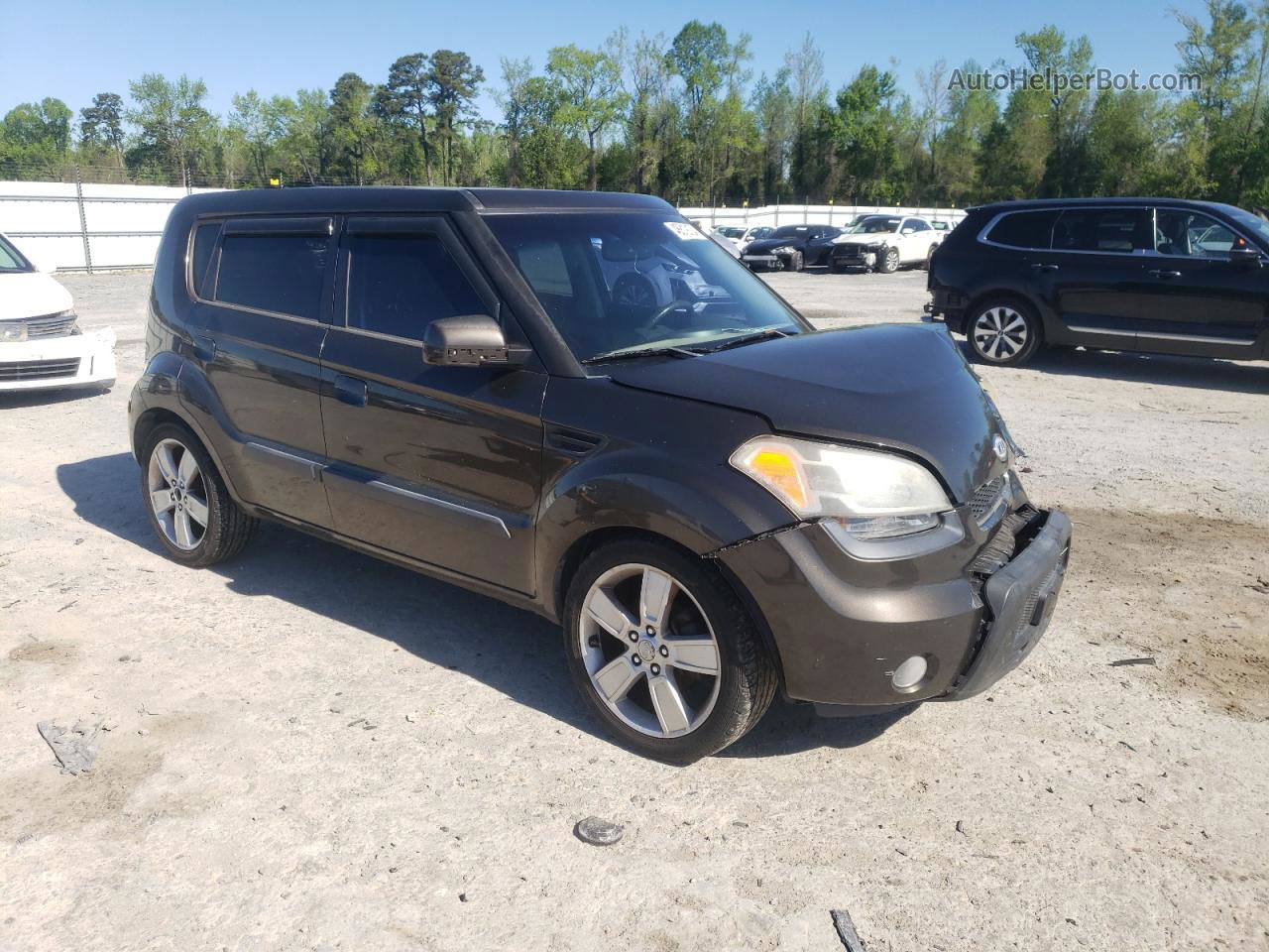 2010 Kia Soul + Brown vin: KNDJT2A29A7087669