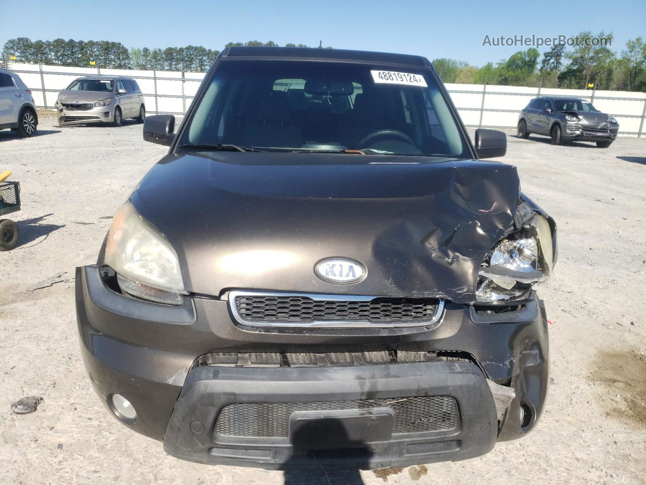 2010 Kia Soul + Brown vin: KNDJT2A29A7087669