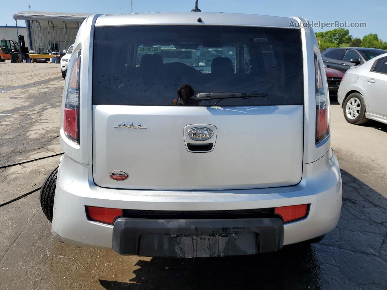 2010 Kia Soul + Silver vin: KNDJT2A29A7088028