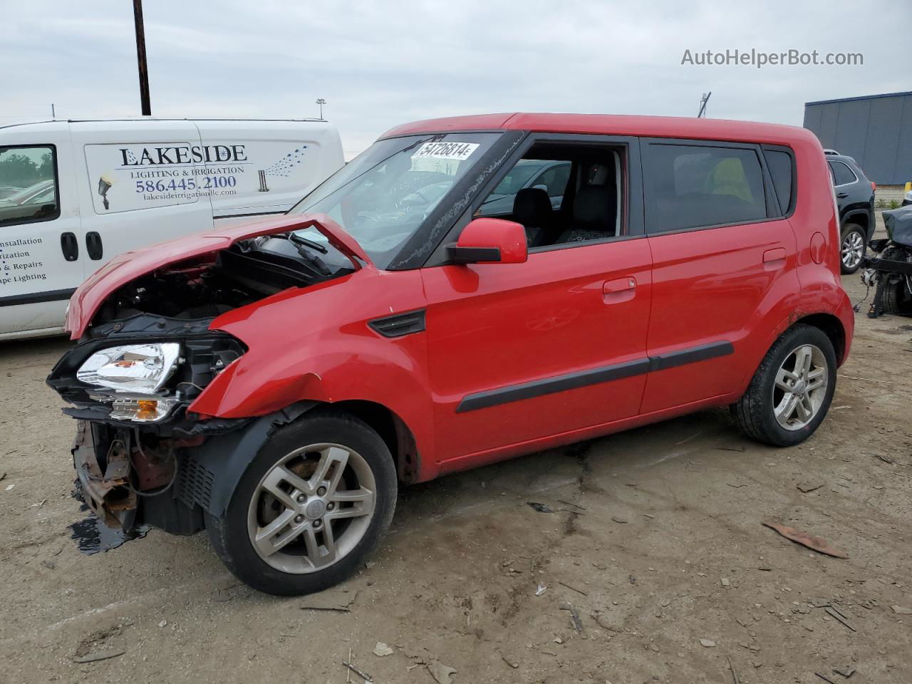 2010 Kia Soul + Red vin: KNDJT2A29A7119567