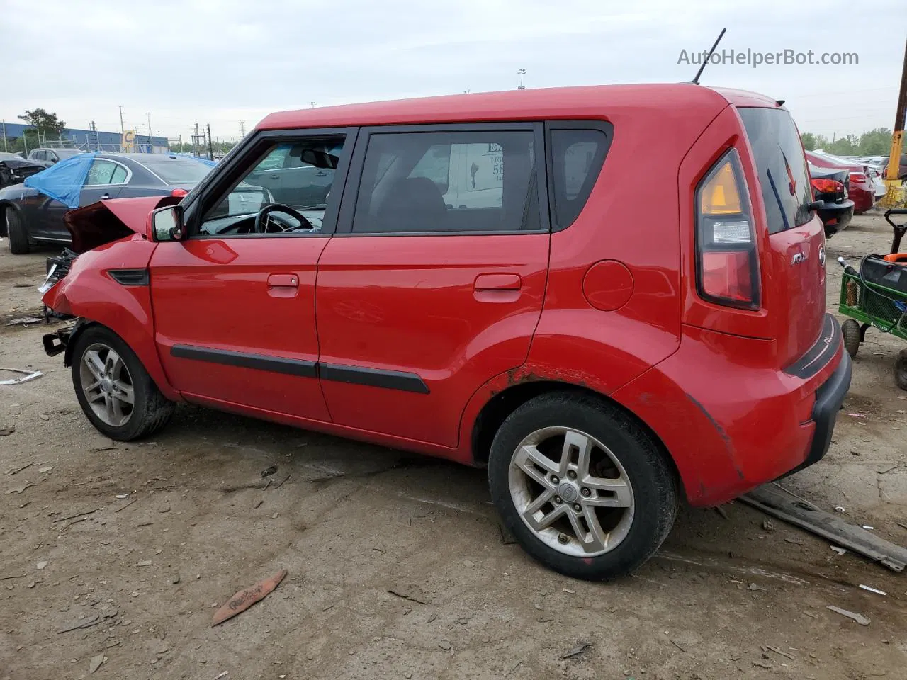 2010 Kia Soul + Red vin: KNDJT2A29A7119567