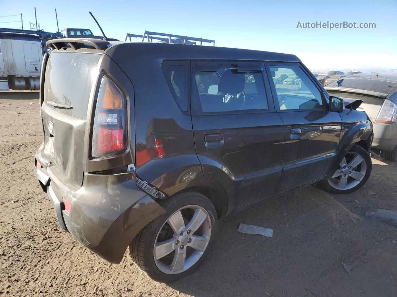 2010 Kia Soul + Коричневый vin: KNDJT2A29A7125532