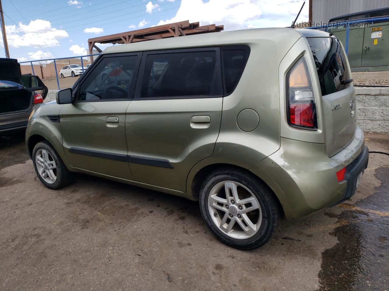 2010 Kia Soul + Зеленый vin: KNDJT2A29A7162936