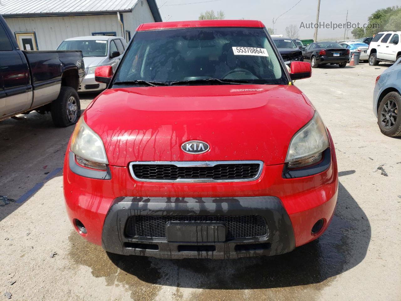 2010 Kia Soul + Red vin: KNDJT2A29A7163326