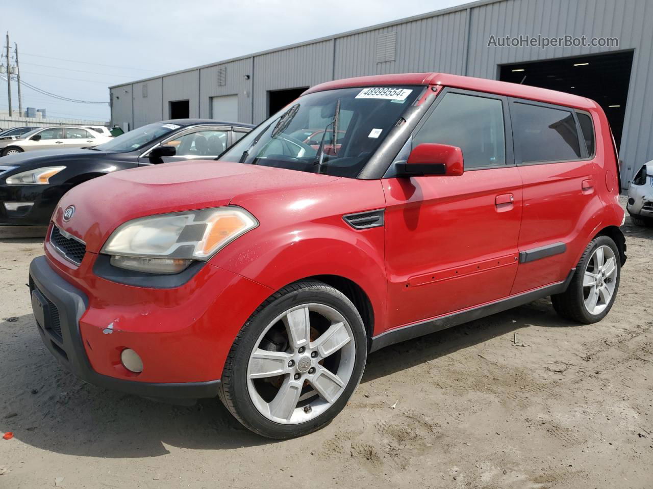 2010 Kia Soul + Red vin: KNDJT2A29A7166050