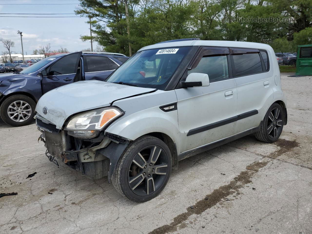 2010 Kia Soul + Серый vin: KNDJT2A29A7174147