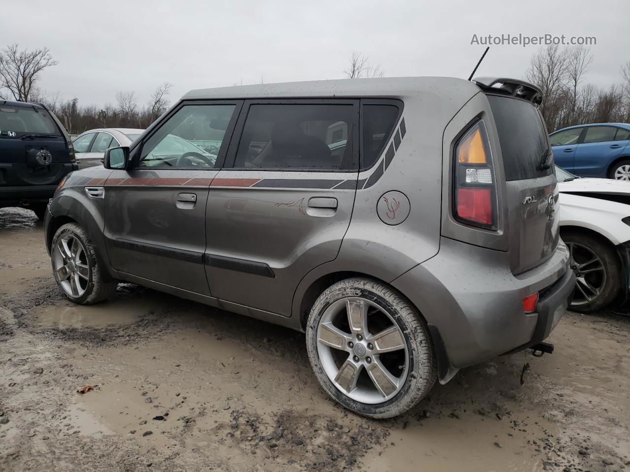 2010 Kia Soul + Gray vin: KNDJT2A29A7175766