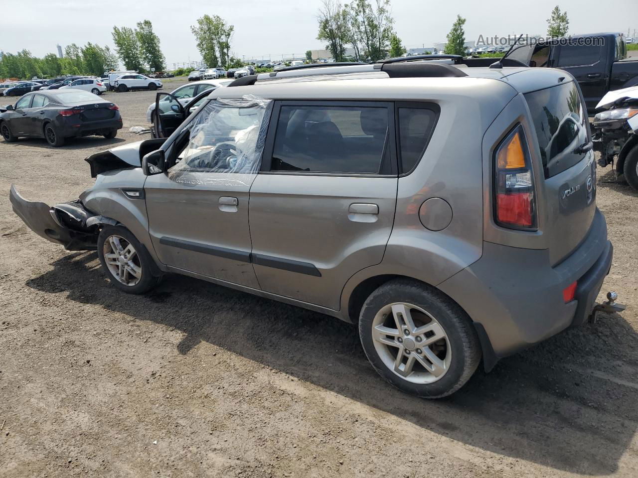 2010 Kia Soul + Gray vin: KNDJT2A29A7183429