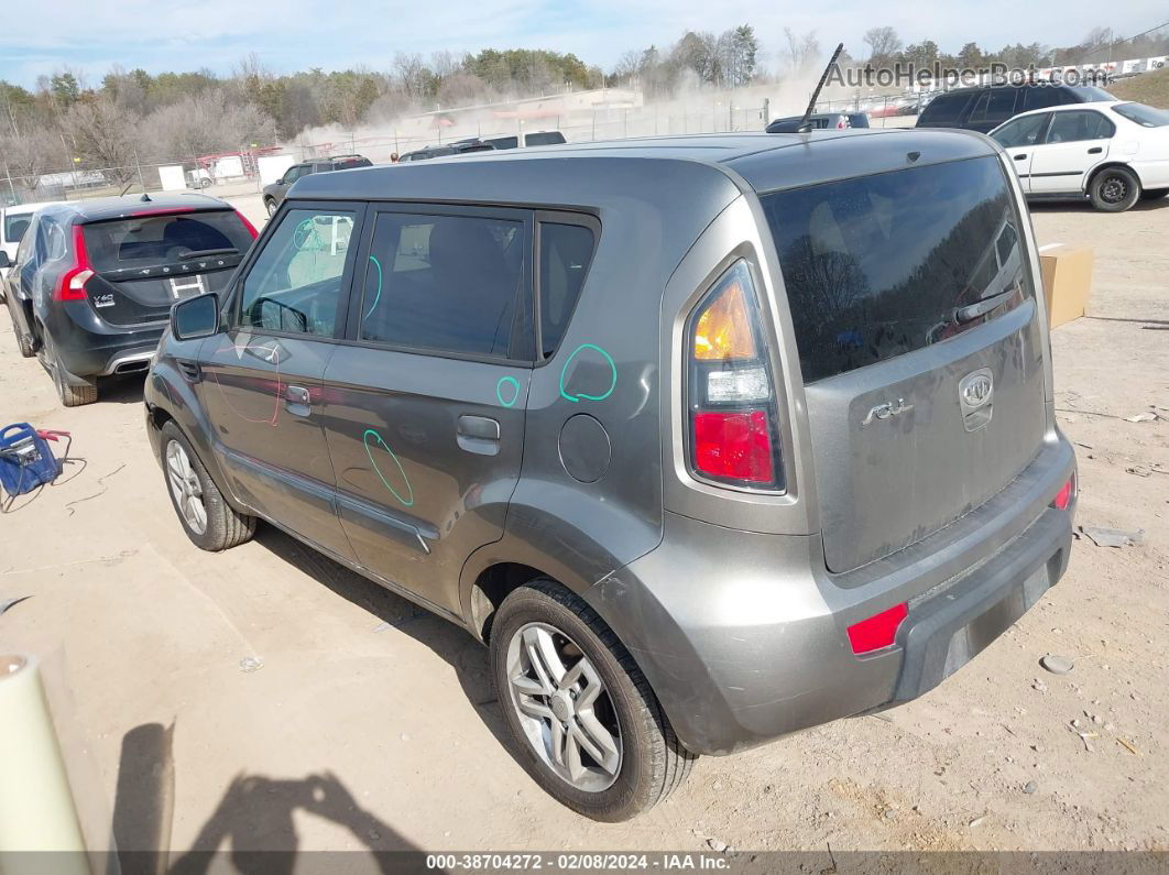 2010 Kia Soul + Gray vin: KNDJT2A2XA7033331