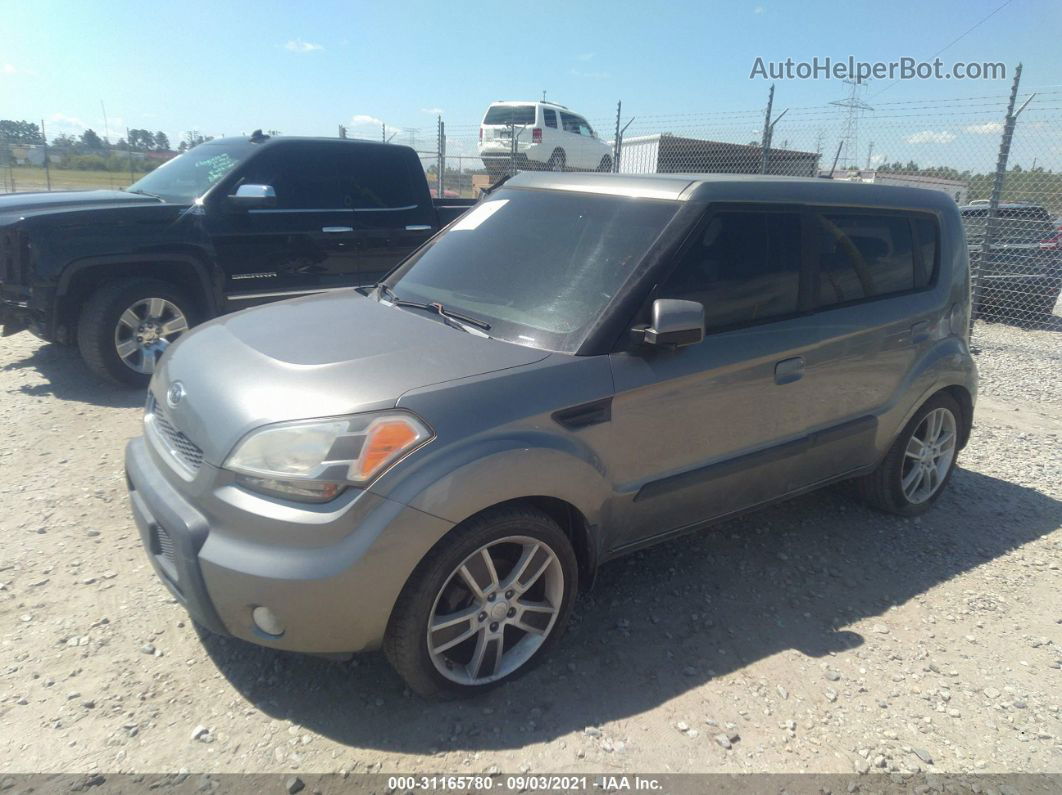 2010 Kia Soul ! Gray vin: KNDJT2A2XA7037802